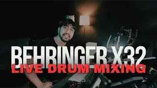 MIXING LIVE DRUM MENGGUNAKAN BEHRINGER X32 RACK