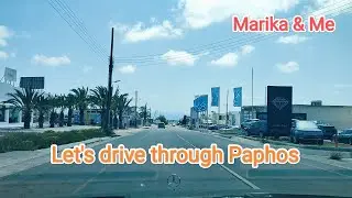 Top of Paphos to the Paphos Mall.. Welcome to Mr Paul's Breakfast Club Paphos Cyprus