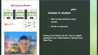 Spring Cloud Stream Ep 06:- How to register application and create stream in Spring Cloud Data Flow