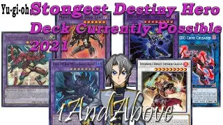 Yugioh Strongest Destiny Hero Deck Currently Possible 2021