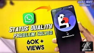 How to Upload Without Quality Loss Whatsapp status | Video Compressing Best App | Jadu_edit