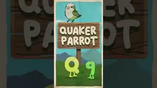 Bird Alphabet for Kids - Birds that Start with Q