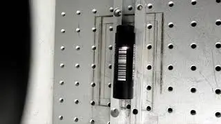 Laser Marking Barcode on Metal Tube,Pipe -- HeatSign