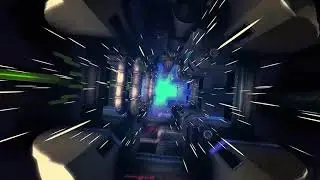 4K Space Abstract Tunnel VJ Loop Motion Background || Neon Mandala Tunnel VJ Loops || 4K VJ Loops