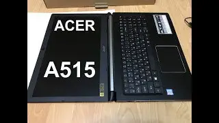 ACER A515 51 Aspire 5 Notebook with IPS screen i3 2,4Ghz 4GB DDR4 1TB HDD + 128GB SSD