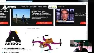 Air Dog Drone that follows users