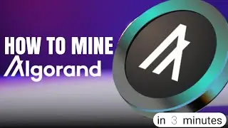 How to Mine Algorand (ALGO) with Unmineable - Easiest Beginner's Guide 2025! | Algorand Mining
