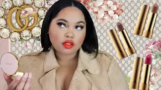 Gucci Poudre De Beauté & Lipstick Try On Session