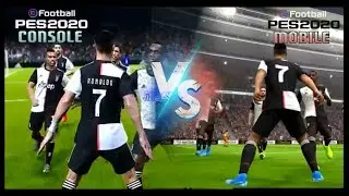 PES 2020 NEW CELEBRATIONS PS4 VS MOBILE