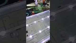 backlight led tv repair Blue Picture in LG 32LJ616D #ledtvrepairing