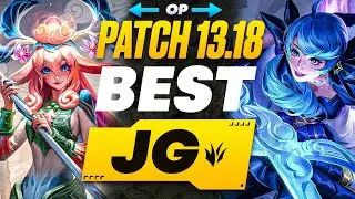 The BEST Junglers For All Ranks On Patch 13.18! | Season 13 Jungle Tier List League of Legends