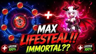 Using Max Lifesteal Combination In Bedwars BMGO 