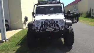 FULL EXTERIOR OVERHAUL On A 2013 Jeep Wrangler! A MUST SEE!