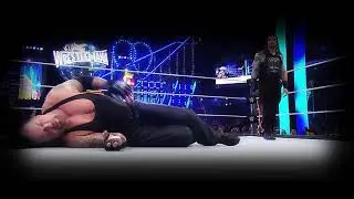 WWE Smack Down Live The Undertaker Accept John Cena Challenge For Wrestlemania Match