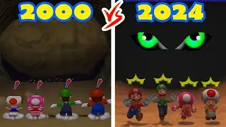 Super Mario Party Jamboree vs Mario Party Series - Mario Brothers vs Toad Brothers (Compare)
