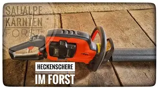 HUSQVARNA battery 🔋 hedge trimmer 522i HD75 for forestry/cultivation 🌲🌳