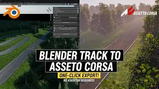 Blender To Assetto Corsa Addon - Release Date & Demo & Important Info