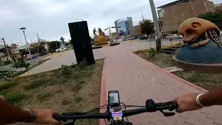 Paseando por el Paseo Yortuque en Bici