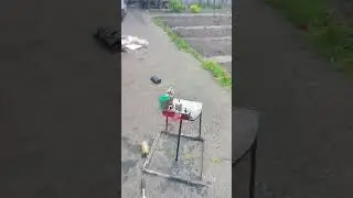Самодельный переделанный дизельный метеор 2.5 поднятый из хлама.