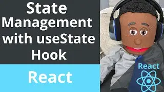How to use useState hook with react. How to update state with useState. React useState hook.
