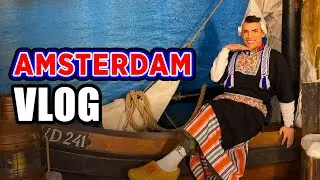 AMSTERDAM VLOG | I GOT OUT IN THE STREET WITH LOCAL CLOTHES!!!