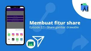 Fitur Share 2.1 - Share Gambar Drawable (Mengirim data gambar ke aplikasi lain)