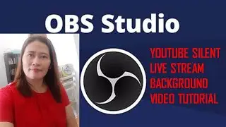 YouTube Silent Live Stream On OBS Tutorial
