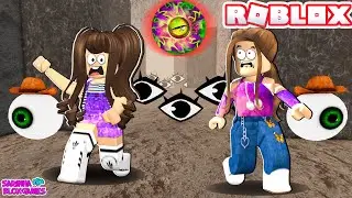 ESCAPE FROM ROBLOX'S GIANT SCARY EYES - [HARD]👁️ Escape Running Head Eyes 👁️