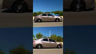 Lowered 11th Gen E170 Corolla #Corolla #ToyotaCorolla #e170 #e170corolla #2015Corolla