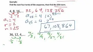 RWHS College Algebra 10 3 - Day 3 - Geometric Sequences