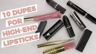 10 Dupes for High-End Lipsticks (Marc Jacobs, Hourglass, Bite & More!)