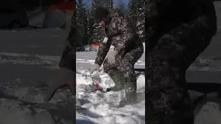 УДОЧКУ СТАЩИЛ🎣ЭТОТ ЯЗЬ🐬 