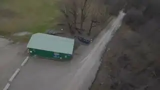 Iflight Nazgul Evoque 5’ FPV drone in the rain