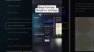 Best Fortnite graphics settings 