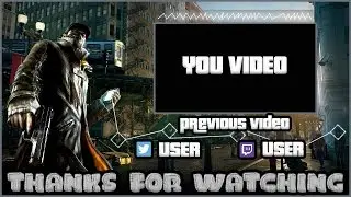 Watch Dogs Outro Template FREE SONY VEGAS PRO 11, 12, 13