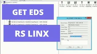 INSTALL EDS FILES IN RSLINX CLASSIC