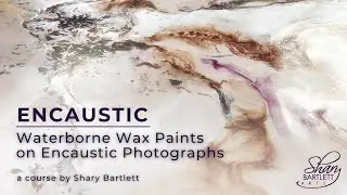 🔥🔥Waterborne Wax Paints on Encaustic Photographs🔥