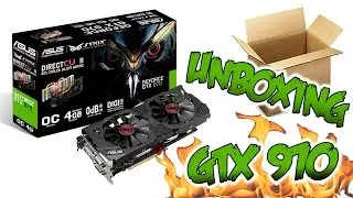 UNBOXING Asus GeForce Strix GTX 970 DirectCU II OC 4GB GDDR5