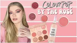 COLOURPOP BY THE ROSÉ 🌹 🍷 | Pink Cut Crease Eyeshadow Tutorial | looksbylottie