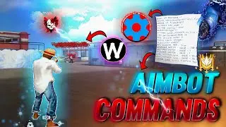 ☑️free fire aimbot 🇧🇷sensi commands for setedit| setedit freefire | headshot commands | 