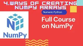 4 Ways of Array Creation in NumPy | Python arrays