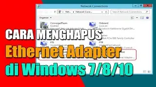 🔴Cara Menghapus Network Adapter di Windows 10