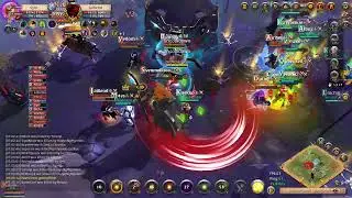 15 Faceless vs 20+ Hounds in their HO zone | Outnumbered Fight | Albion Online