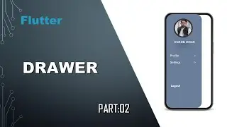 Drawer Implementation on button or Text in Flutter - Step by Step Guide