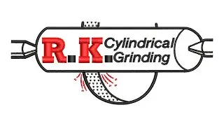 Best RK Cylindrical Grinding Embroidery logo.