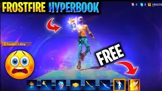 Frostfire Hyper Book Fully Max 🤑 | New Emote + Skywing + Awm 😨