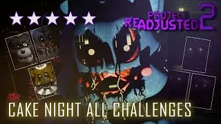 Project Readjusted 2 || Cake Night All Challenges (No Commentary) || DiceGames