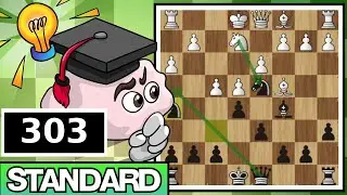 Brink of Disaster in a Vienna Hybrid | Standard Chess 