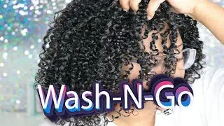 The best CURL DEFINITION ever Wash N Go | The Doux Bee Girl