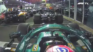 Sebastian Vettel asks if he won the Overtaking Championship